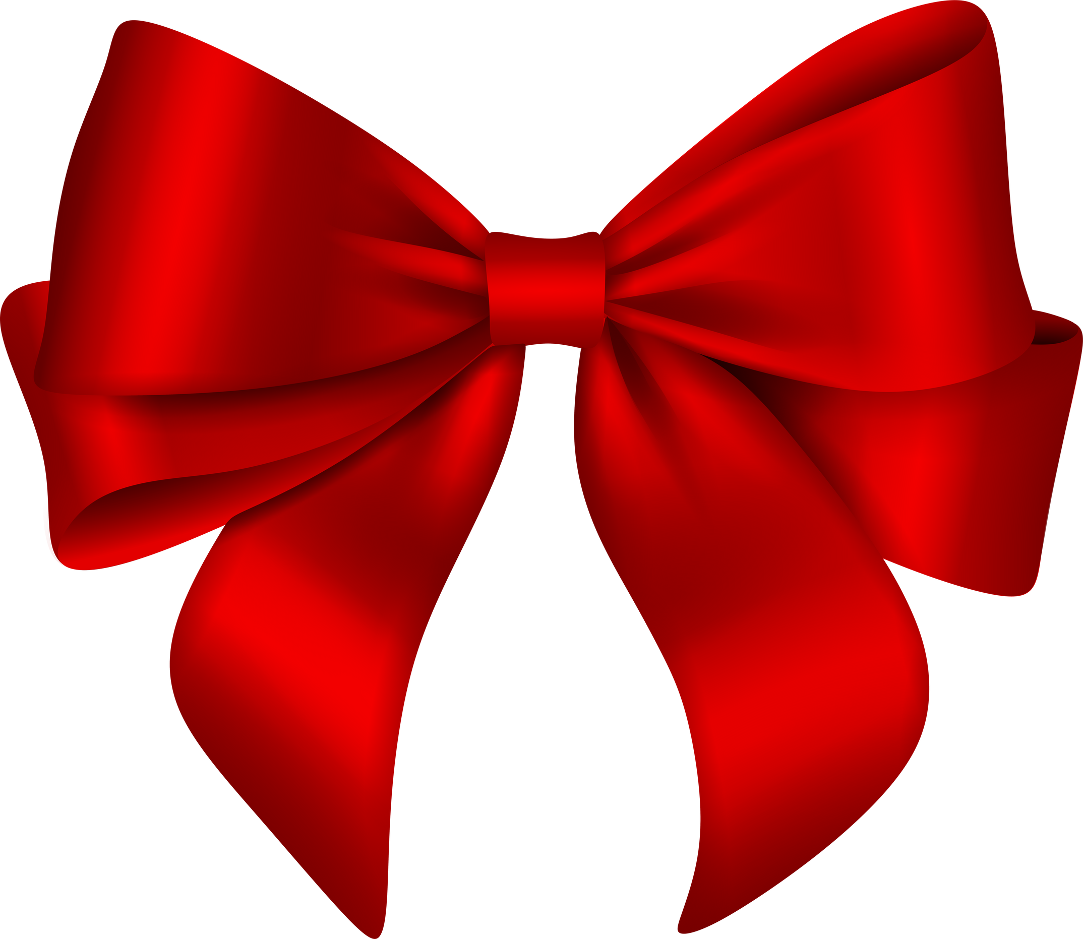 red ribbon bow